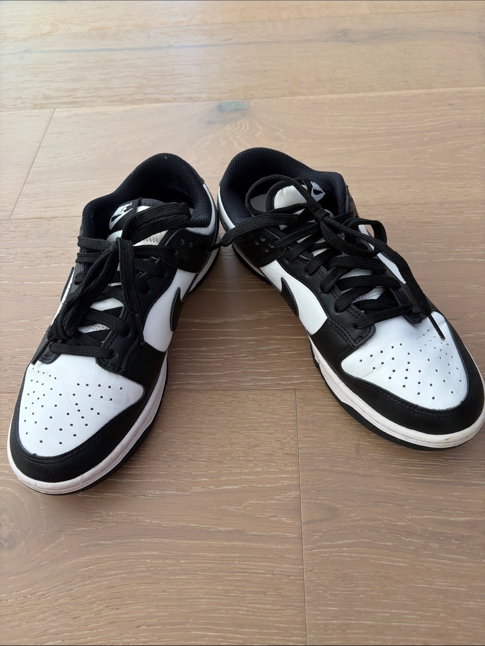 Nike Women’s Black and White Panda Sneakers. Gently Used. - Picture 2 of 4